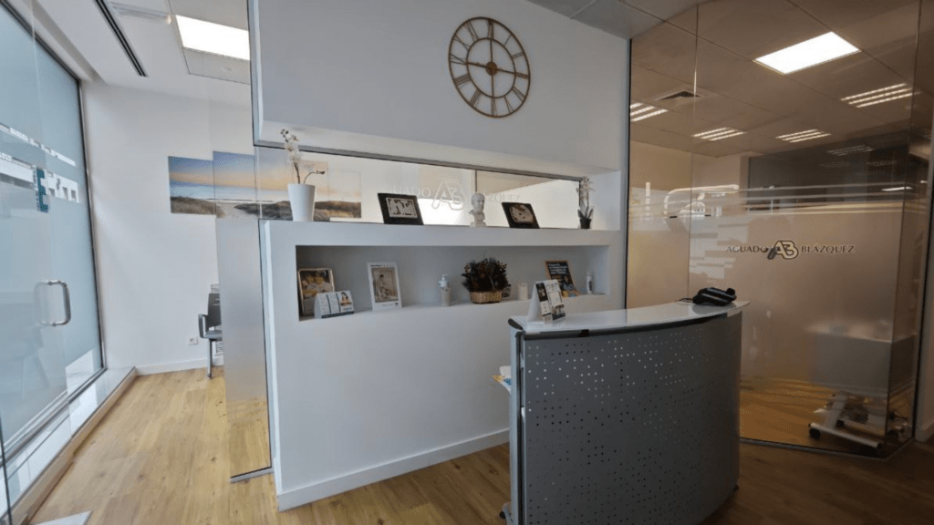 Recepción Clínica Aguado Blázquez